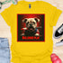 Bulldogs Play - Halloween - V2- Baby Bulldog with Knife in Mouth T-Shirt